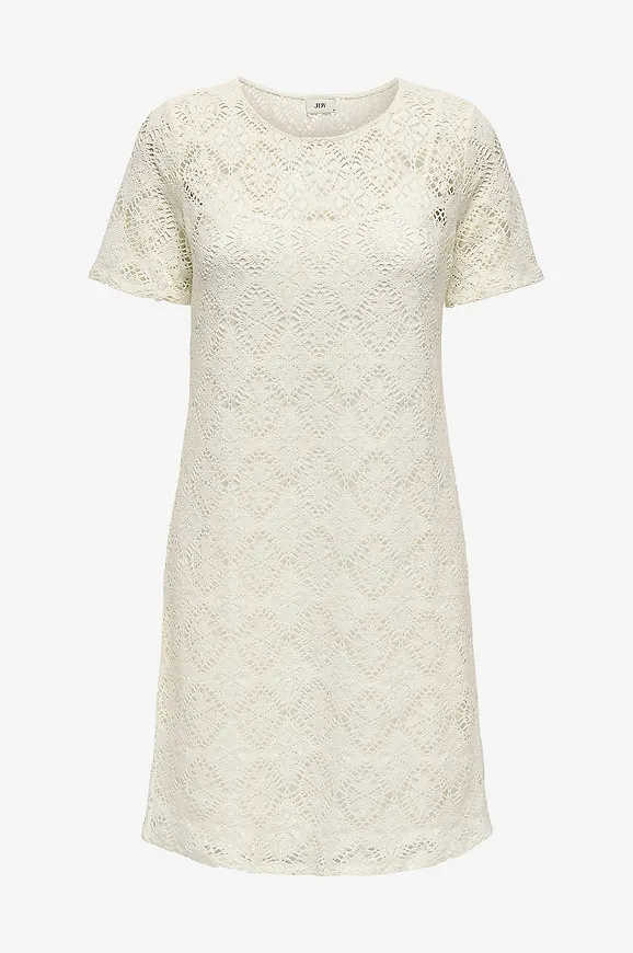 Vit klänning 2026 med kort ärm från JDY för dam