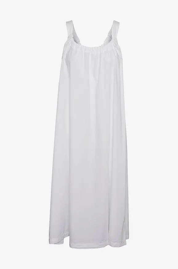 Vit klänning 2026 med knytband från VERO MODA för dam